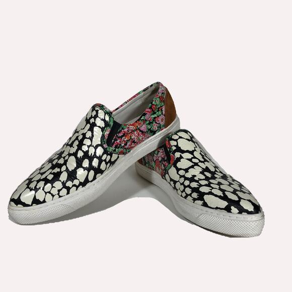 Coach Floral Animal Print Sneaker C103 Limited Edition, 6.5, Loafers Mob Wife - Picture 2 of 15